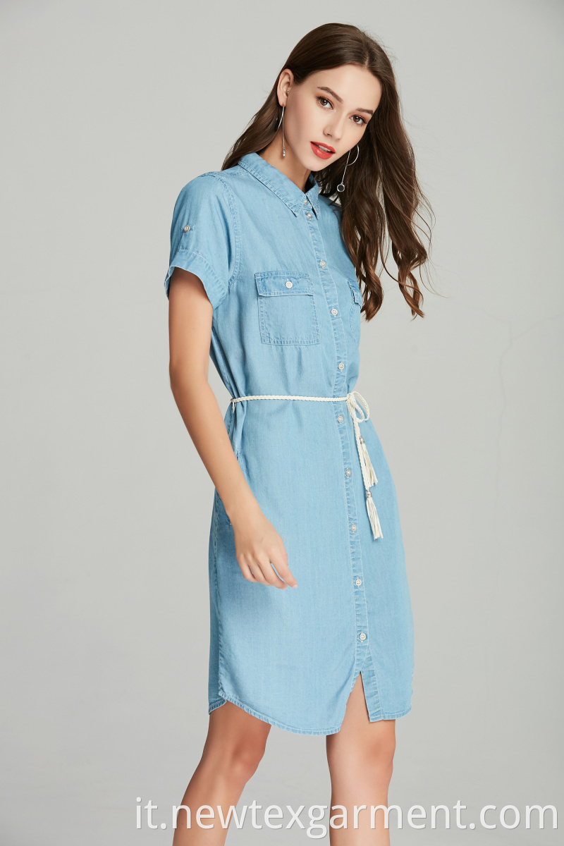 TENCEL DENIM DRESS